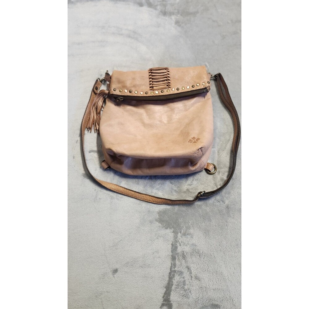 Patricia Nash Washed Denim Luzille Convertible Backpack - Picture 2 of 9